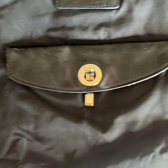 Kate Spade Black Canvas Bag with front closure pocket - Picture 16 of 16